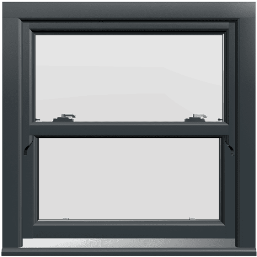 Anthracite Grey Sliding Sash Window - Build Your Own