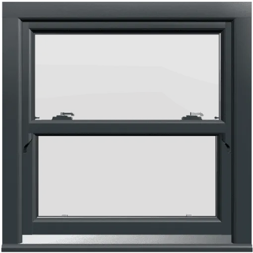 Anthracite Grey Sliding Sash Window - Build Your Own