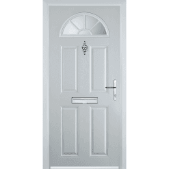 4 Panel Sunburst - Composite Door